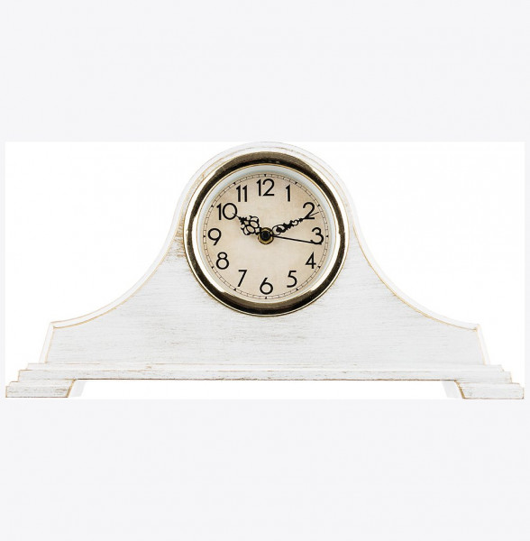 Часы настенные 40 х 20 см кварцевые  LEFARD &quot;ROYAL HOUSE/Слоновая кость&quot; / 187992