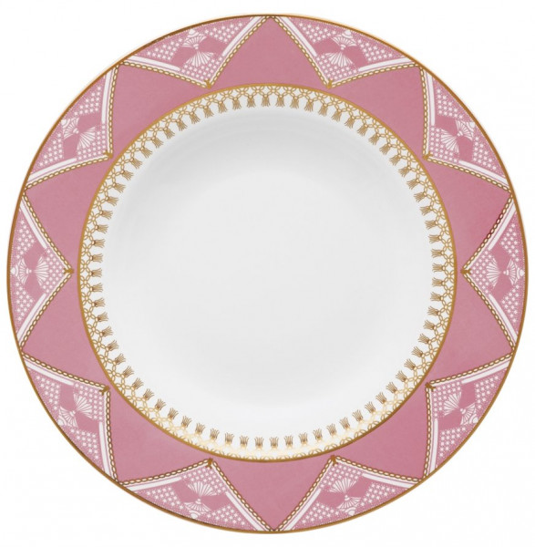 Набор тарелок 23,5 см 6 шт глубокие  Oxford &quot;Фламинго /Макраме&quot; / 149186