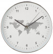 Часы настенные 30 см кварцевые  LEFARD &quot;WORLD MAP&quot; / 197438