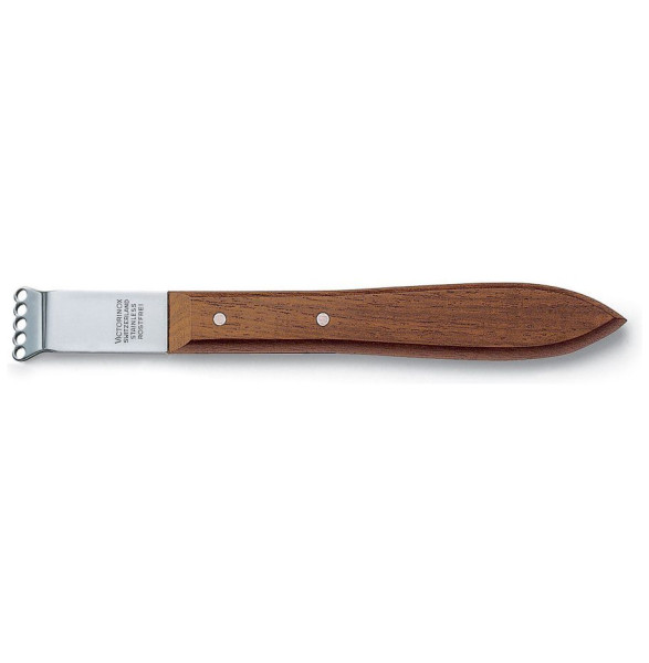 Нож для цедры 14 см с деревянной ручкой  Victorinox &quot;Rosewood&quot; ручка розовое дерево / 316377