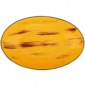 Салатник 30 x 19,5 x 7 см овальный жёлтый  Wilmax "Scratch" / 261487
