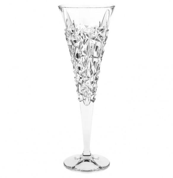 Бокал для шампанского 200 мл 1 шт  Bohemia Jihlava &quot;Glacier /Без декора&quot; хрусталь Йиглава / 163899