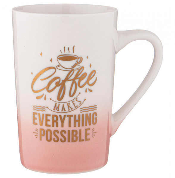 Кружка 385 мл  LEFARD &quot;Coffemania /Coffee makes Everything Possible&quot; / 301244