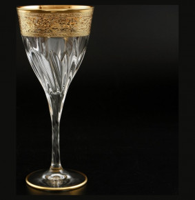 Бокалы для белого вина 6 шт  RCR Cristalleria Italiana SpA "Timon /Fluenta матовое золото" / 108301
