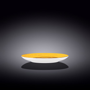 Тарелка 20,5 см жёлтая  Wilmax "Spiral" / 261599