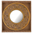 Зеркало настенное 31 см круглое золото  LEFARD &quot;ITALIAN STYLE&quot; / 188005