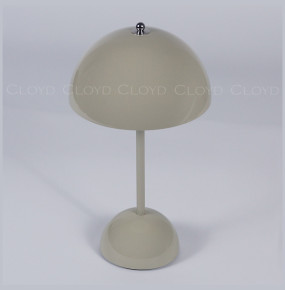 Настольная лампа 1 рожковая  Cloyd "ERMA-B" / выс. 30 см - серый / 347831