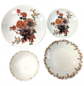 Набор тарелок 24 предмета на 6 персон  O.M.S. Collection "DENIZ" / 285877