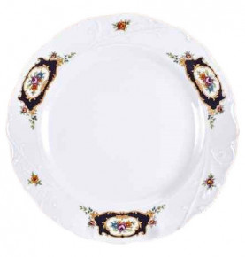 Набор тарелок 19 см 6 шт  Bohemia Porcelan Moritz Zdekauer 1810 s.r.o. "Лиана /Синеглазка" / 051002
