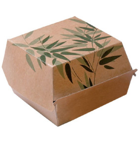 Коробка для бургера 12 х 12 х 5 см 50 шт  Garcia De Pou "Feel Green" / 317263