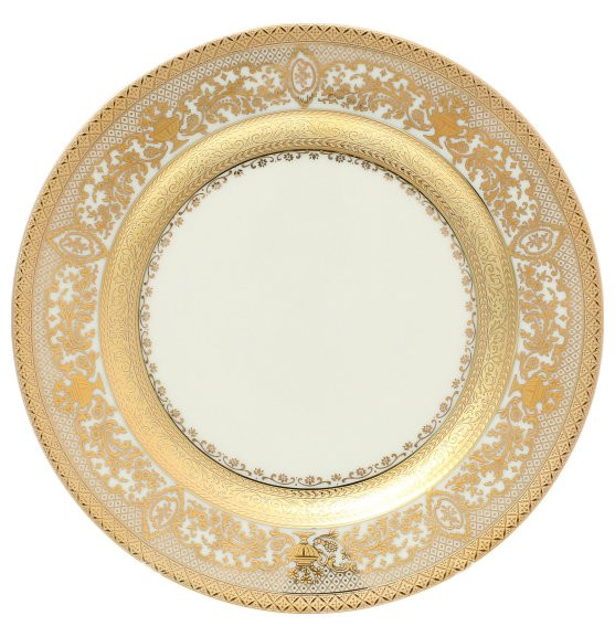 Набор тарелок 17 см 6 шт  Falkenporzellan &quot;Констанц /Величественное золото&quot; крем. / 137651