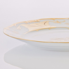 Набор тарелок 26 см 6 шт  Weimar Porzellan "Кленовый лист /Белый" / 053824