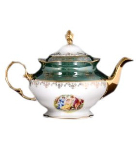 Заварочный чайник  Royal Czech Porcelain &quot;Аляска /Мадонна зеленая&quot; / 203756