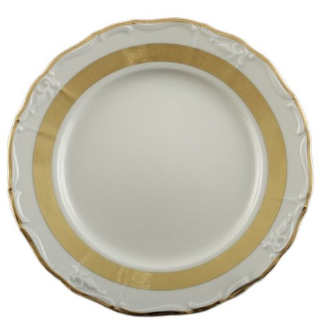 Набор тарелок 25 см 6 шт  Thun &quot;Мария-Луиза /Золотая лента /СК&quot; / 094572