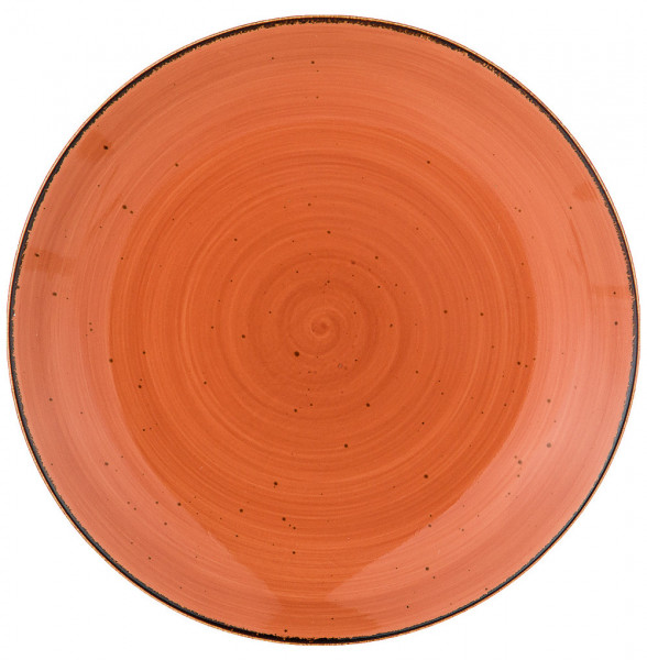 Тарелка 26,5 см  Bronco &quot;Nature /Оранжевый&quot; (2шт.) / 210894