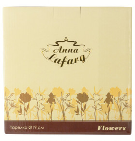Тарелка 19 см  Anna Lafarg Emily "Magnolia" (подарочная упаковка) / 291300