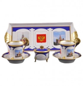 Чайный набор на 2 персоны 6 предметов Тет-а-тет  Leander "Сабина /Российский" / 158767