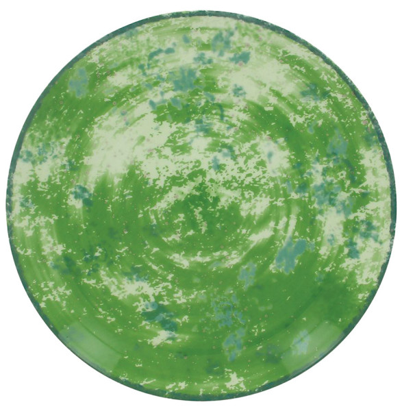 Тарелка 21 см плоская зеленая  RAK Porcelain &quot;Peppery&quot; / 314795