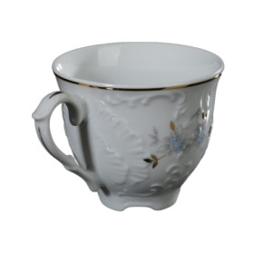 Чайная чашка 250 мл  Cmielow "Рококо /Голубой цветок" / 313043