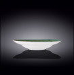 Тарелка 28,5 см глубокая зелёная  Wilmax &quot;Spiral&quot; / 261637