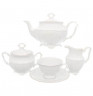 Изображение товара Чайный сервиз на 6 персон 15 предметов  Repast "Мария-Тереза /Платиновый узор" (классическая чашка) / 236358