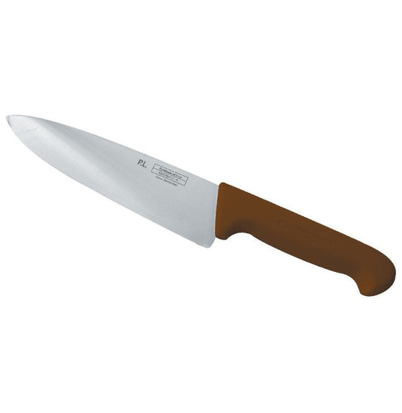 Шеф-нож 25 см  P.L. Proff Cuisine &quot;PRO-Line&quot; коричневый / 316415