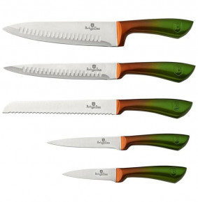 Набор кухонных ножей 6 предметов на подставке  Berlinger Haus "Limited Edition" / 114021