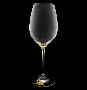 Бокал для белого вина 360 мл 1 шт  Rona "Celebration /Золотая капелька на дне" / 149080