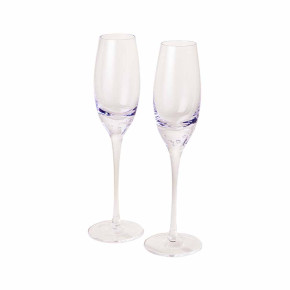 Бокалы для шампанского 200 мл 2 шт  LEFARD "Bubles purple" / 343548