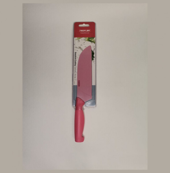 Нож Сантоку 41 х 8 х 2 см розовый &quot;Mukizu /Neoflam&quot; / 281778