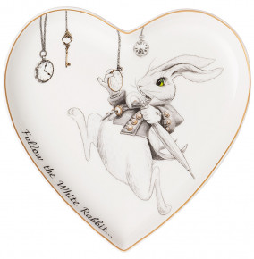 Тарелка 15 см Сердце  LEFARD "Wonderland" / 282218