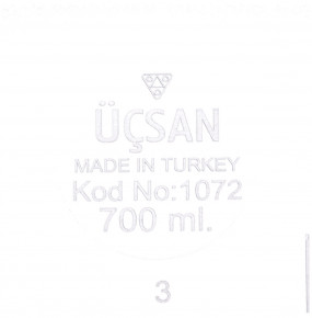 Набор контейнеров (700 мл, 1,3 л) 2 шт салатовые  Ucsan Plastik "Ucsan" / 296210