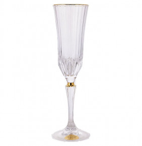 Бокалы для шампанского 180 мл 6 шт  UNION GLASS "Адажио /Отводка золото" / 182844