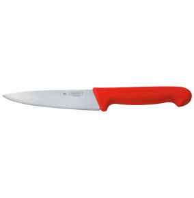 Нож поварской 16 см  P.L. Proff Cuisine "PRO-Line" красный / 316399