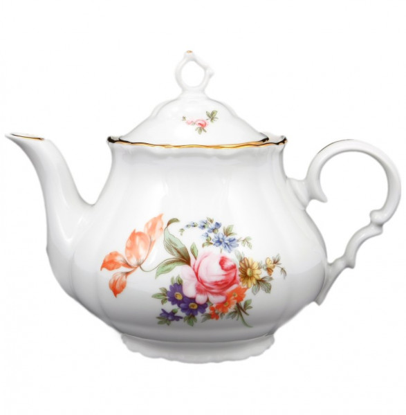 Заварочный чайник 1,2 л  Jeremy s.r.o. &quot;Офелия /Полевой цветок&quot; / 125381