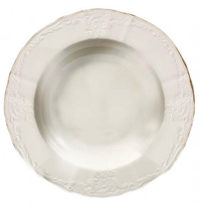 Набор тарелок 22 см 6 шт глубокие  Royal Classics "Отводка золото" / 163544