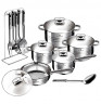 Изображение товара Набор посуды 17 предметов  Berlinger Haus "Джамбо /Gourmet Line" / 135677