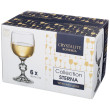 Бокалы для белого вина 150 мл 6 шт  Crystalite Bohemia &quot;Sterna /Клаудия /Без декора&quot; / 119767