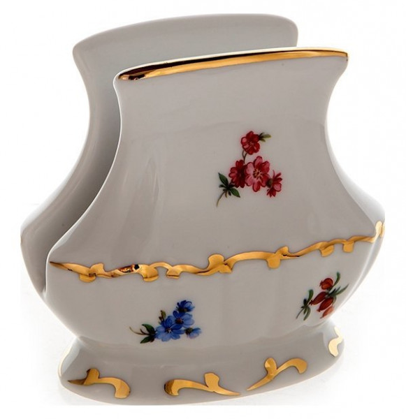 Салфетница  Bavarian Porcelain &quot;Мария-Тереза /Мелкие цветы /Отводка золото&quot; / 114136