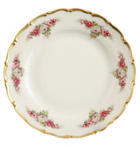 Набор тарелок 21 см 6 шт  Bohemia Porcelan Moritz Zdekauer 1810 s.r.o. "Анжелика /Розовая нежность /СК" / 080358