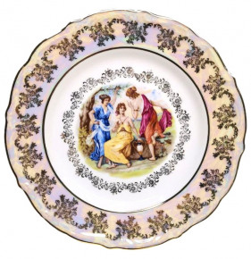 Набор тарелок 25 см 6 шт  Repast "Мария-Тереза /Мадонна перламутр" R-L / 271070