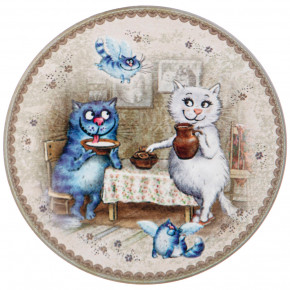 Подставка под горячее 10,3 см  LEFARD "Blue cats" / 254887