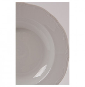 Набор тарелок 24 см 6 шт глубокие  Weimar Porzellan "Веймар /Без декора" / 015778