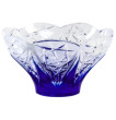 Конфетница 16,5 см  Aurum Crystal &quot;Бутон /Синяя&quot; / 152653