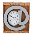 Часы настенные 30 см кварцевые серые  LEFARD &quot;СОБАЧКА&quot;  / 188025
