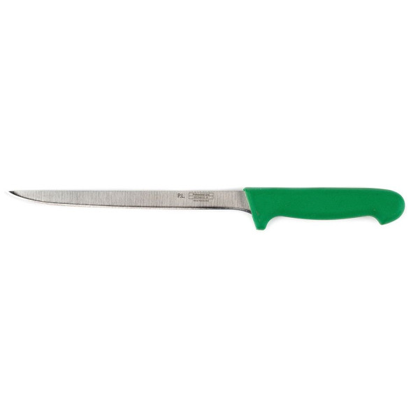 Нож филейный 20 см  P.L. Proff Cuisine &quot;PRO-Line&quot; зеленый / 316437