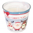 Свеча 7 х 8 см  ADPAL &quot;Merry Christmas&quot; (аромат шоколада и апельсина) / 211921