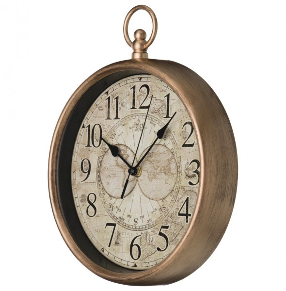 Часы настенные 31 х 25 см кварцевые  LEFARD &quot;ITALIAN STYLE /Античное золото&quot; / 187949