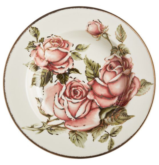 Набор тарелок 23 см глубокие 6 шт  LEFARD &quot;Корейская Роза&quot; / 187797