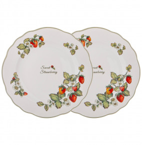 Набор тарелок 25,5 см 2 шт  LEFARD "Strawberry" / 303163